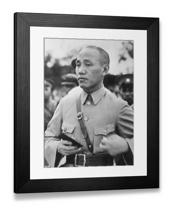 Framed Print : General Chiang Kai-shek