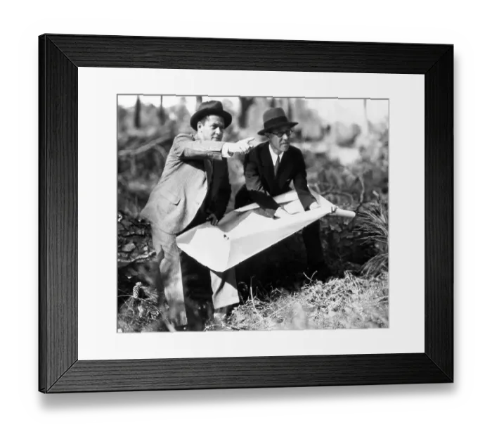 Framed Print : Bobby Jones and Wendell Miller Framed Print : Bobby Jones and Wendell Miller