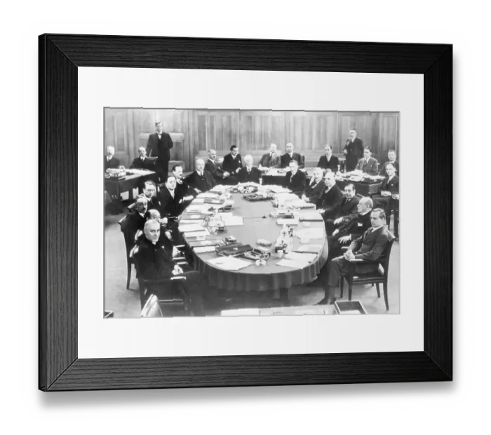 Framed Print : International Reparations Bank Council Framed Print : International Reparations Bank Council