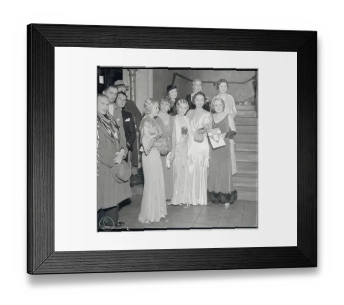 Framed Print : Myrna Loy and Other Celebrities Framed Print : Myrna Loy and Other Celebrities