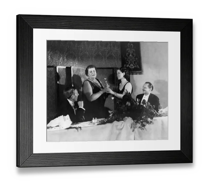 Framed Print : George Arliss, Marie Dressler Norma Shearer and Lionel Barrymore Framed Print : George Arliss, Marie Dressler Norma Shearer and Lionel Barrymore