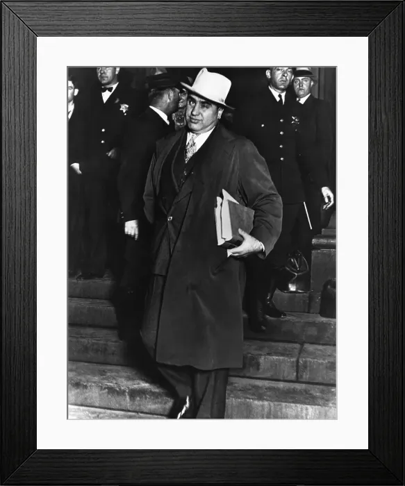 Framed Print : Gangster Al Capone