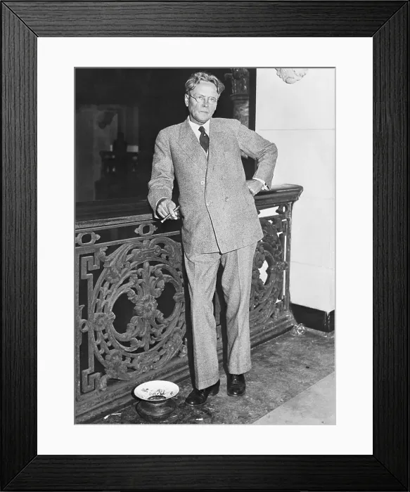 Framed Print : Al Capone's Prosecutor Framed Print : Al Capone's Prosecutor