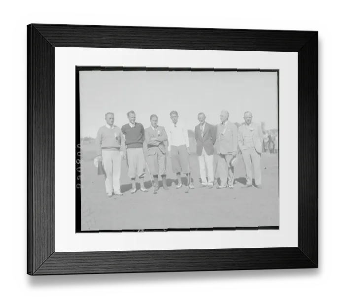 Framed Print : Bobby Jones with Colleagues Framed Print : Bobby Jones with Colleagues