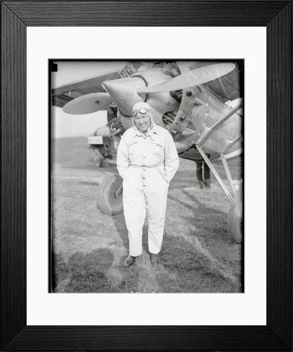 Framed Print : Captain Carlos Orinski at Cleveland Air Race Framed Print : Captain Carlos Orinski at Cleveland Air Race