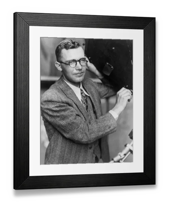Framed Print : Clyde W. Tombaugh Framed Print : Clyde W. Tombaugh