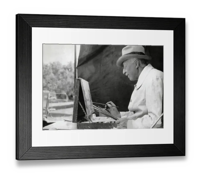Framed Print : Sweden's Prince Eugen Painting