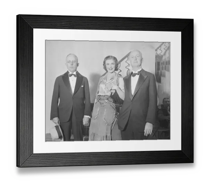 Framed Print : Ginger Rogers with Missouri Mayors Framed Print : Ginger Rogers with Missouri Mayors