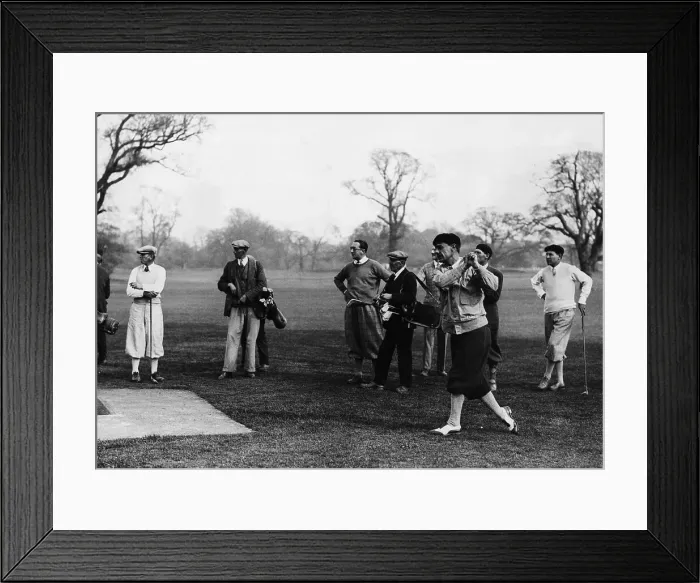 Framed Print : Jose Jurado Driving at Golf Practice Framed Print : Jose Jurado Driving at Golf Practice
