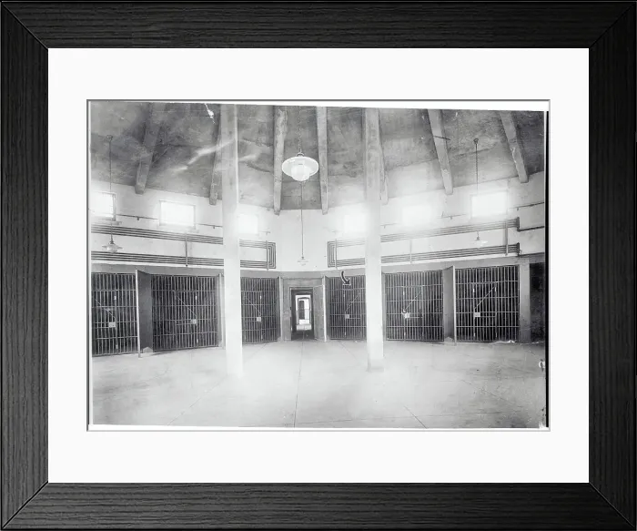 Framed Print : Interior View of Sing Sing Prison Framed Print : Interior View of Sing Sing Prison