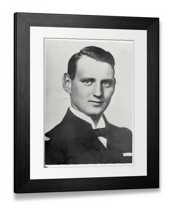Framed Print : Prince Frederick in Suit and Tie Framed Print : Prince Frederick in Suit and Tie