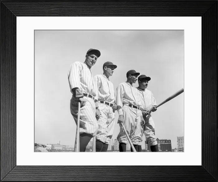 Framed Print : Baseball Players, Babe Ruth and Lou Gehrig Framed Print : Baseball Players, Babe Ruth and Lou Gehrig