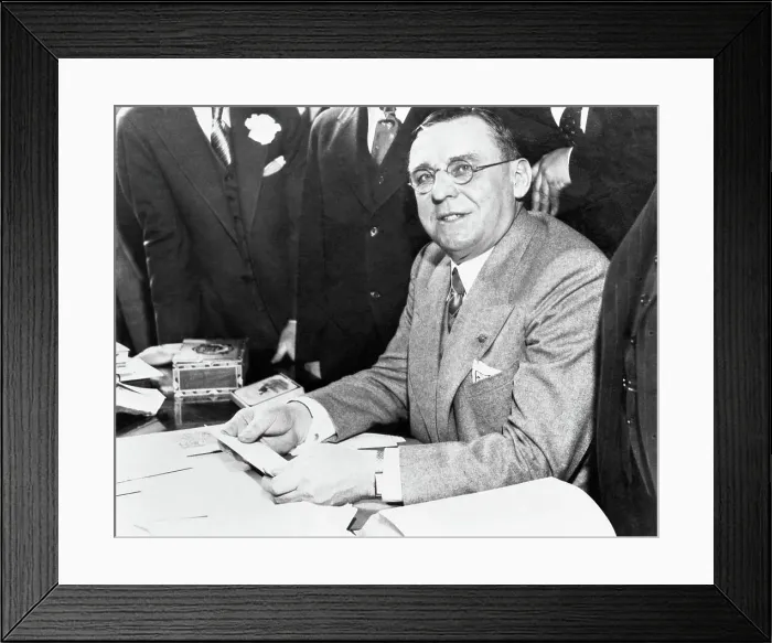 Framed Print : Mayor Anton Cermak Framed Print : Mayor Anton Cermak