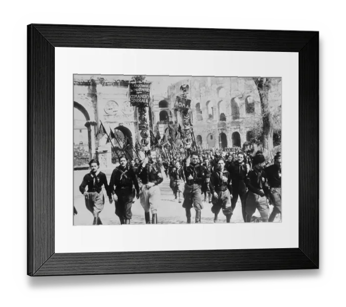 Framed Print : Fascist Celebrating Twelfth Anniversary Framed Print : Fascist Celebrating Twelfth Anniversary