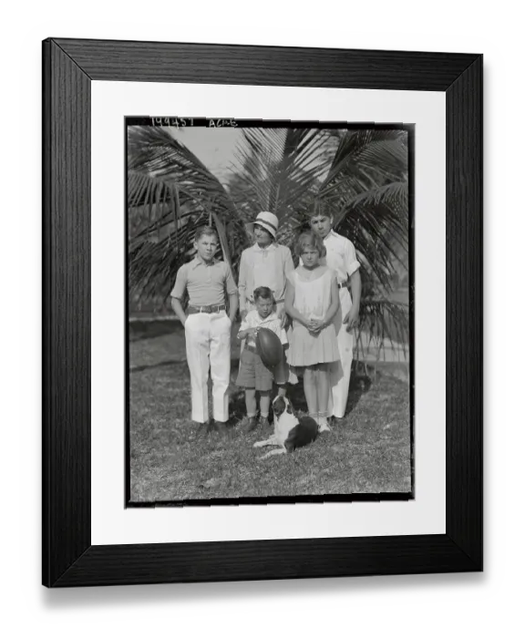 Framed Print : Family of Knute Rockne Framed Print : Family of Knute Rockne
