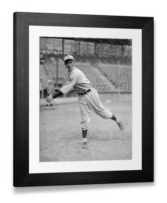 Framed Print : Left Handed Pitcher Carl Hubbell Framed Print : Left Handed Pitcher Carl Hubbell