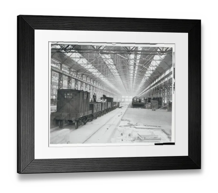 Framed Print : Railway in Future Dagenham Automotive Plant Framed Print : Railway in Future Dagenham Automotive Plant