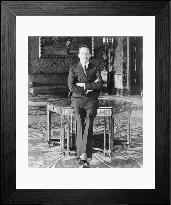 Framed Print : Portrait of King Alphonse XIII of Spain Framed Print : Portrait of King Alphonse XIII of Spain