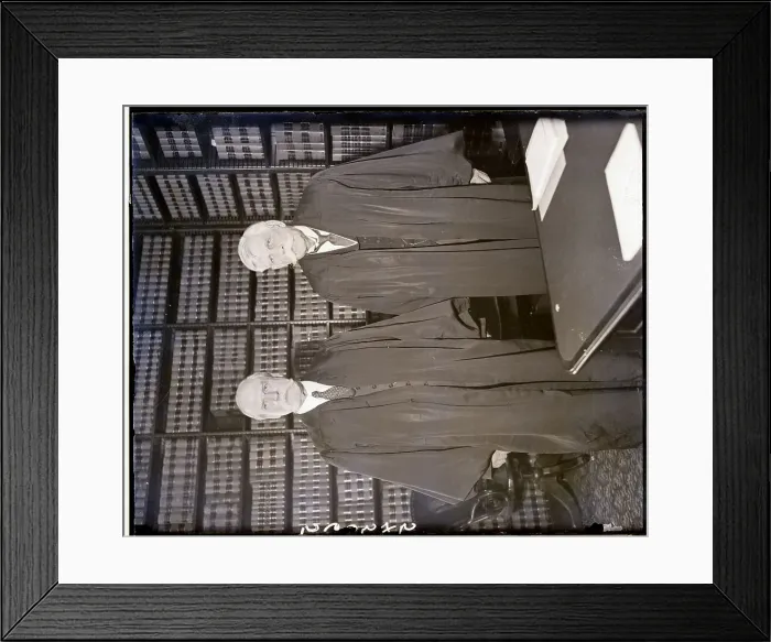 Framed Print : Justice Holmes and Chief Justice Hughes
