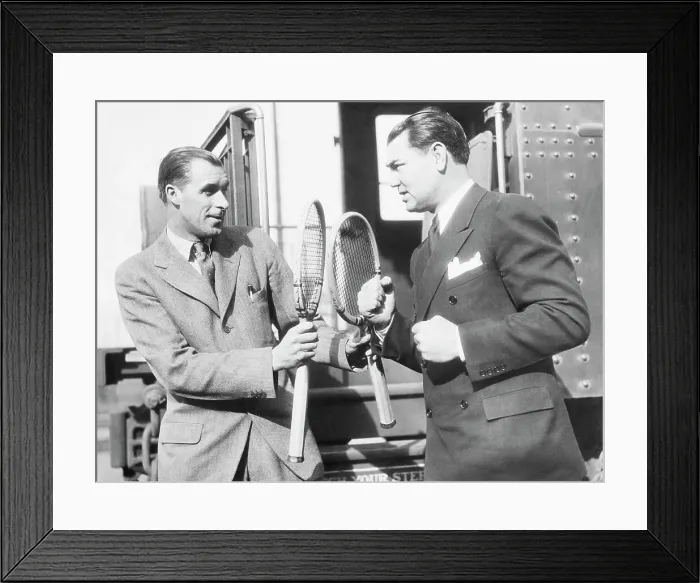 Framed Print : William Tilden Ii And William Dempsey Framed Print : William Tilden Ii And William Dempsey