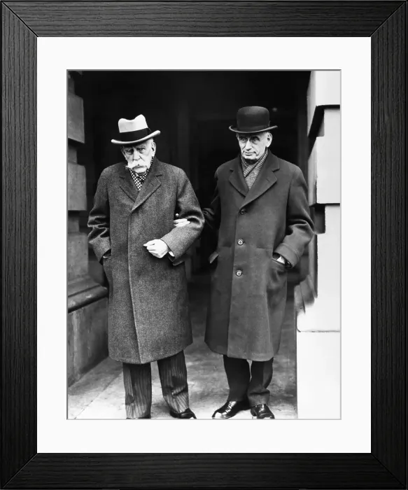 Framed Print : Oliver Wendell Holmes and Louis D. Brandeis Leaving Supreme Court Framed Print : Oliver Wendell Holmes and Louis D. Brandeis Leaving Supreme Court