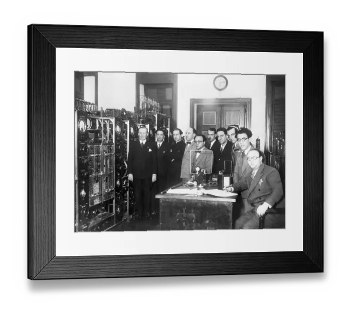 Framed Print : First Papal Radio Station Framed Print : First Papal Radio Station