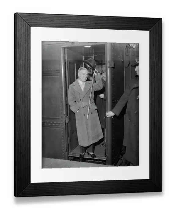 Framed Print : Actor Charlie Chaplin with Hat and Cane Framed Print : Actor Charlie Chaplin with Hat and Cane