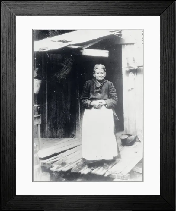 Framed Print : Elderly Woman of the Ozarks Framed Print : Elderly Woman of the Ozarks