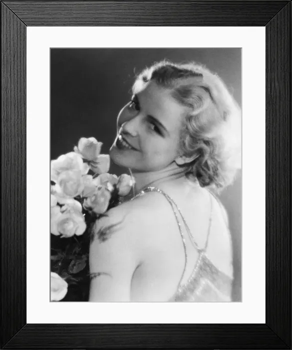Framed Print : Miss Denmark Inga Arvad Framed Print : Miss Denmark Inga Arvad