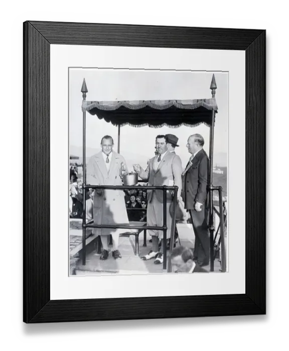 Framed Print : George Von Elm and Johnny Golden Framed Print : George Von Elm and Johnny Golden