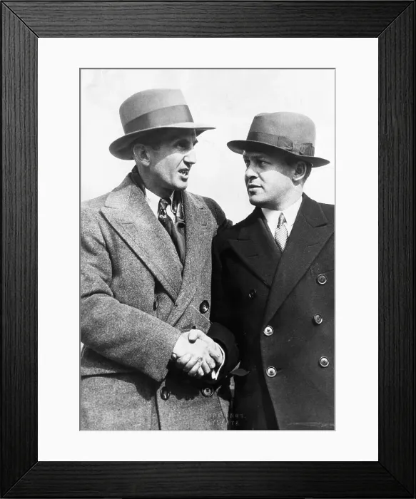 Framed Print : Bobby Jones and George E. Marshall Framed Print : Bobby Jones and George E. Marshall