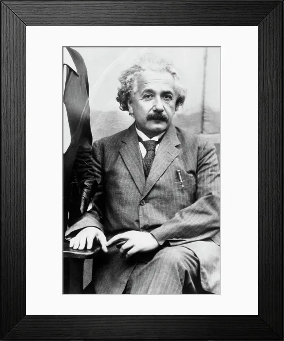 Framed Print : Albert Einstein