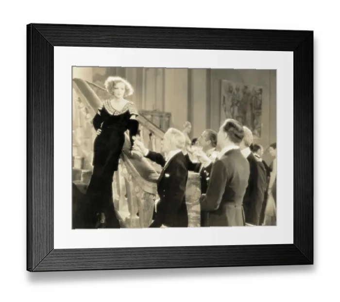 Framed Print : Actress Greta Garbo and Costars in Inspiration Framed Print : Actress Greta Garbo and Costars in Inspiration