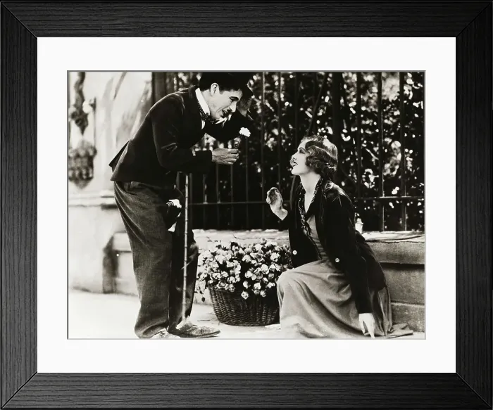 Framed Print : Scene from City Lights Framed Print : Scene from City Lights