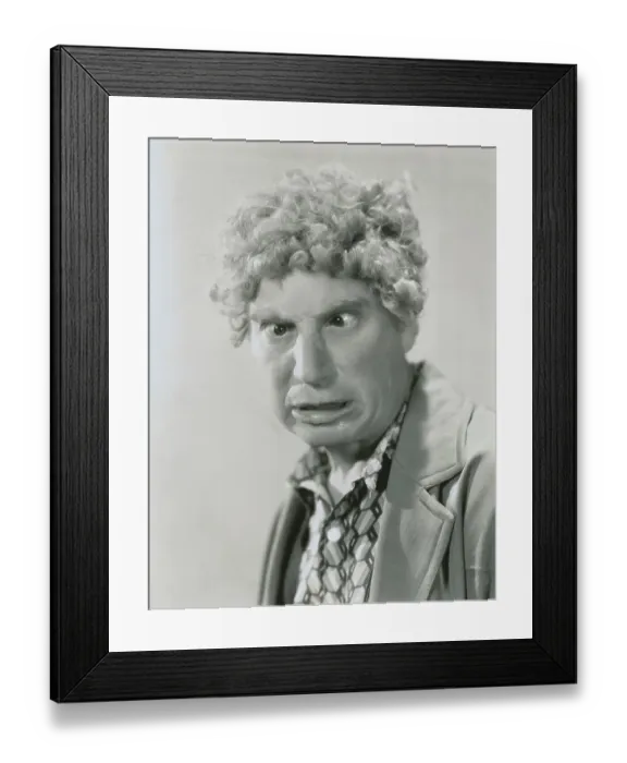 Framed Print : Harpo Marx Grimacing