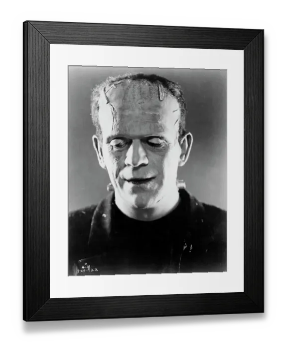 Framed Print : Boris Karloff in Frankenstein Framed Print : Boris Karloff in Frankenstein