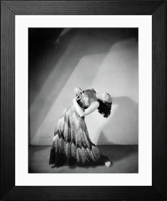 Framed Print : Mary Wigman Swaying Framed Print : Mary Wigman Swaying