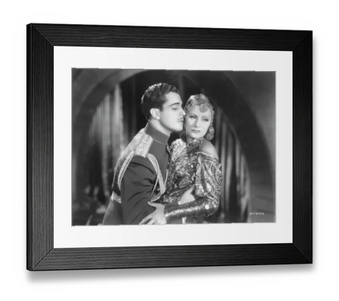 Framed Print : Greta Garbo and Ramon Novarro in Mata Hari Framed Print : Greta Garbo and Ramon Novarro in Mata Hari