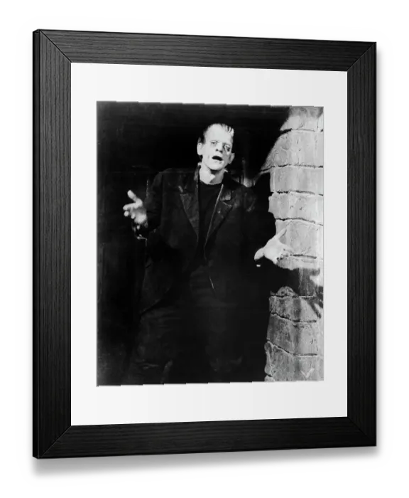 Framed Print : Boris Karloff in Frankenstein Framed Print : Boris Karloff in Frankenstein