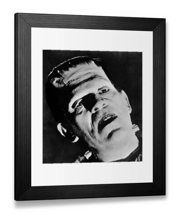 Framed Print : Boris Karloff as Frankenstein's Monster Framed Print : Boris Karloff as Frankenstein's Monster