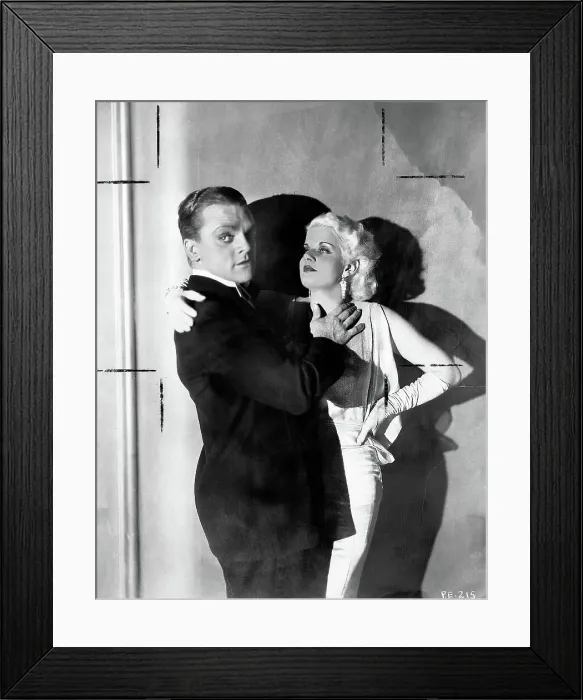 Framed Print : Jean Harlow Appearing with James Cagney Framed Print : Jean Harlow Appearing with James Cagney