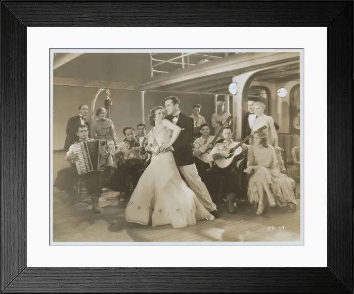 Framed Print : Lester Vail Dancing with Joan Crawford Framed Print : Lester Vail Dancing with Joan Crawford