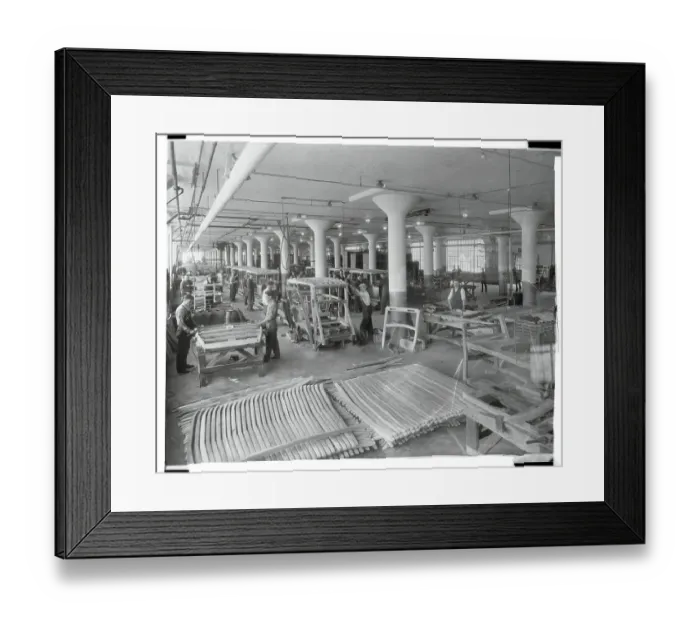 Framed Print : Durant Motor Company Plant Framed Print : Durant Motor Company Plant