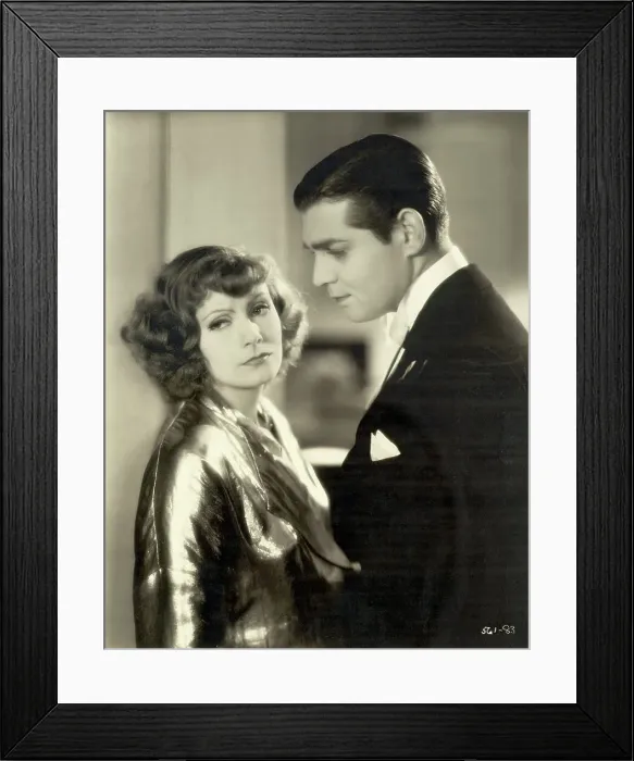 Framed Print : Greta Garbo and Clark Gable in Susan Lenox Framed Print : Greta Garbo and Clark Gable in Susan Lenox