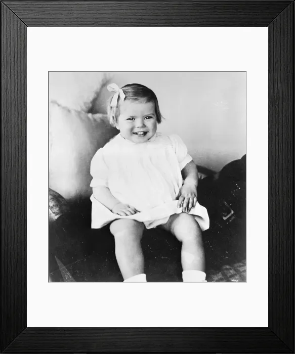 Framed Print : Grace Kelly as a Baby Framed Print : Grace Kelly as a Baby