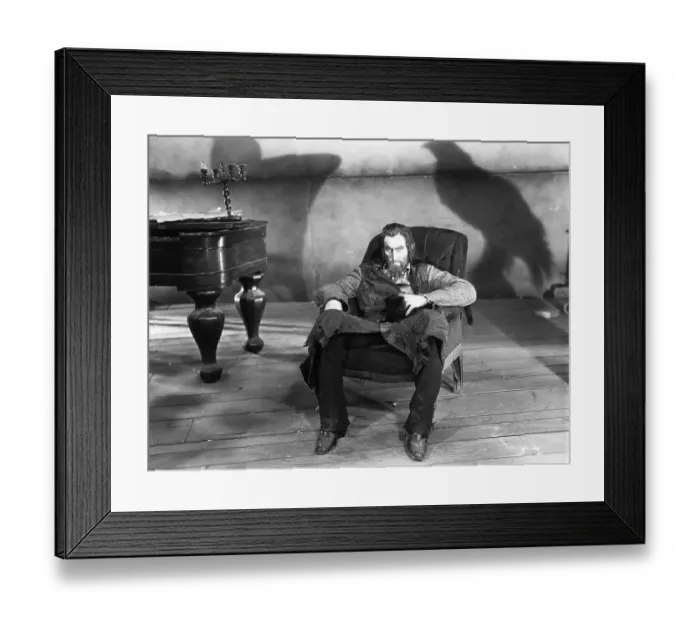 Framed Print : John Barrymore in Svengali