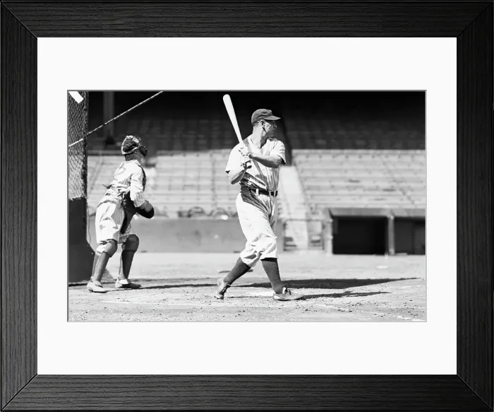 Framed Print : Lou Gehrig Batting Framed Print : Lou Gehrig Batting