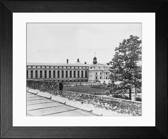 Framed Print : Overview of Atlanta Penitentiary Framed Print : Overview of Atlanta Penitentiary