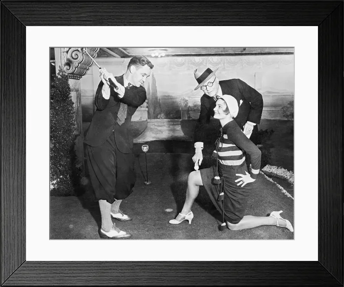 Framed Print : Jack Redmond Tees Off Framed Print : Jack Redmond Tees Off