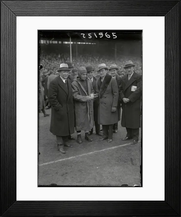 Framed Print : Knute Rockne with Mayor of New York Framed Print : Knute Rockne with Mayor of New York